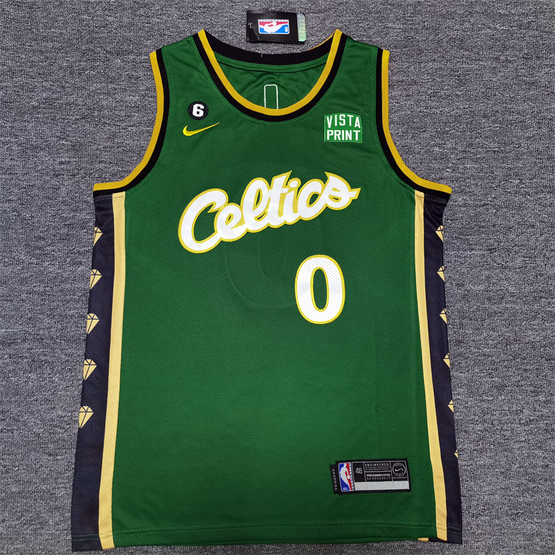 Men Boston Celtics 0 Tatum Green Nike 2025 NBA Jersey style 1